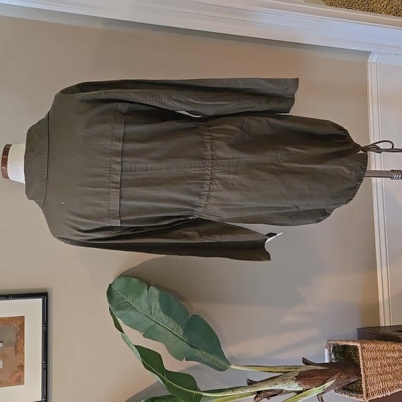 bp Olive Drawstring Utility Jacket - Picture 6 of 9
